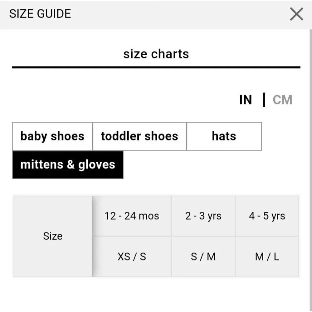 Gap Factory Knit Double Pom Beanie Hat And Mittens Set Girls Size S/M 2-3 Years